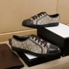 La última venta de zapatos de hombre de alta calidad retro low-top zapatillas de deporte de impresión diseño de malla pull-on lujo damas moda transpirable zapatos casuales gMMaas0002