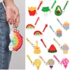 16 Stijl Food Coin Portemonnee Portemonnee Fidget Speelgoed Sensory Speelgoed Verlichten Autism Kawaii Antistress Bag