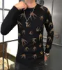 Maglione con stampa personalizzata motivo Etro maglione caldo per giovani marchio maglione da uomo britannico 211014