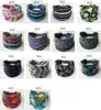 US Stock Designer Stirnband ethnische Blumenhaarband gedruckte Breite Kopfbänder Retro Sport Yoga Bandanas Haarschmuck 45 Design optional