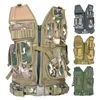 Motorcycle Armor Tactical Vest Molle Combat Assault Plate Carrier Outdoor Clothing Hunting