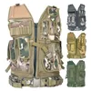 Kamizelka taktyczna motocyklowa Kamizelka Tactical Molle Combat Assault Carrier Odzież Odzieżowa Polowanie