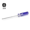 130mm Blue Bar 3.0 Phillips Cors Y Triwing Y0 PH0 Skruvmejsel För Toy Game Console DIY 360 Reparationsverktyg Hand Verktyg Key