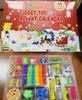 Nowy! Christmas Blind Box Fidget Zabawki 24 Days Adwent Kalendarz Boże Narodzenie Ugniatanie Muzyki Pudełko Boże Narodzenie Odliczanie 2021 Dzieci Prezenty XXC299