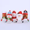 Emballage cadeau de Noël Bocal à bonbons Bouteille de stockage Sac de Père Noël Doux Boîtes de Noël Enfant Enfants Cadeaux JJD10622