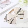 3pcs / set New Lovely Big Bowknot Kids Hair Hoop Baby Hairbands Princess Headwear Children Headbands Flickor Hårtillbehör