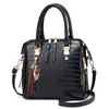 HBP Non- Women's satchel crocodile embossed winter shoulder bag fashion atmosphere versatile handbag sport.0018