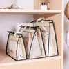 Aufbewahrungstaschen, transparent, staubdicht, Handtasche, Kleiderschrank, hängende Organizer-Tasche für Schrank