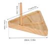 Sewing Notions & Tools Wooden Beading Tray Round Bead Board For Jewellery Making DIY Weaving Solid Wood Loom Kit Supplies