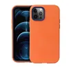 Candy Färg Tjockad Anti-Fall Two-In-One TPU Plus PC Mobiltelefon Väska Fodral För IPhone 11 12 Pro Max Mini 7P 8P X XS XR MOQ 100PCS