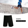 Running Shorts Sports Training Breathable Quick Dry Lightweight Elastic Waist Men For Basketball Soccer Parts