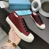 Fashion Women Casual Shoes Men Gabardine Fabric Sneakers Canvas Shoe High Quality Couples Wheel Patent Leather Sneaker runners trainers with Box Large Size 35-45