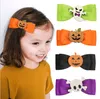 INS Simple Cute Girl Hair Bow Barrettes Accessory Exquisite Ghost Spider Pumpkin Halloween Decoration Accessories kids Jewelry Cos6423510