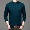 Mens tröjor bomull vinter varm tröja män pullover slim män kläder casual coats 210813