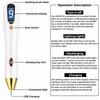 Laster Plasma Pen Machine Mole Tattoo Freckle Removal Pen LCD Sweep Spot Wart Reovming Dark Spot Remover Beauty Skin Care Tool