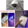 SUNUV SUN9c Plus 36 W UV-Licht-LED-Trockner, UV-LED-Gel-Lampe, bogenförmige Lampen für Nagelkunst, perfekte Daumentrocknungslösung