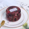 Scented candle jar empty round tinplate can DIY handmade candle tea food candy tablet accessories storage box with lid 648 S2