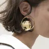 nieuwe stijl gouden oorbellen