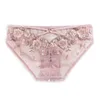 Calcinhas das mulheres Cruz Sexy Briefs Underwear High-end Laço Bordado Laço Transparente Lingerie Algodão Inner Crotty