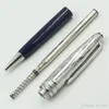 KVALITET TILL LE PETIT PRINCE ROLLERBALL BALL POINTE Silver Metal Cap med Deep Blue Precious Harts Barrel Pen8096403