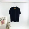 Maglietta di moda da uomo firmata da donna Amici Uomo Donna Manica corta Stile hip-hop Alta qualità Nero Bianco Arancione 100% Cotone T-shirt Tees Taglia S-5XL # 06