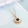 S2532 Модные украшения Evil Eye Pendan Countrace Geometric Blue Eyes Choker Colare