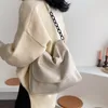 캐주얼 대형 토트 백 2020 패션 새로운 고품질 소프트 PU 가죽 여성 디자이너 핸드백 체인 어깨 메신저 가방