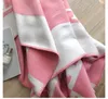 Cashmere blanket Letter Blanket Soft Wool Scarf Shawl Portable Warm Plaid Sofa Bed Fleece Spring Autumn Women Throw Blankets