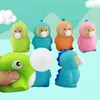 Party Favors Blow Spit Bubbles Squeeze Toys Fashion Soft Dinosaurs Ducks Anti Stress Relief Toy for Autism Kids Gift