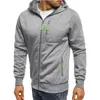 2021 Varm hoodies Spring Mäns Jackor Hoodeds Coats Casual Zipper Sweatshirts Male TrackSuit Fashion Jacket Mens Kläder Ytterkläder Storlek M-2XL