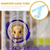 Small Animal Supplies 1 Set Hamster Tubes Connection Plates Adventure External Pipe DIY Tunnel