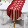 Fier Rose Chinois Chenille Table Chambre Coureur Tissu Décor Drapeau el Thé Haute qualité Lit Pendentif 211117