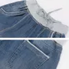 summer women jeans harem pants loose trousers for denim s 100kg 210720