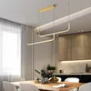 Suspension Chandelier Modern For Kitchen Dining Room Table Nordic Minimalist Ceiling Pendant Lamp Office Lighting Fixture