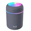 Portable 300ml Humidifier Mini Ultrasonic Car Air Purifier Romantic Soft Light Essential Oil Diffuser Cool Mist Maker