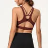 Gym odzież sportowy stanik biustonosze fitness kamizel Bralette High Impact Yoga Bras Push Up Tops Sport Tank Mesh Crop Top Sportbh