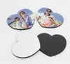 Soft Refrigerator Magnets DIY Sublimation Blanks Magnet HOME Decorate Arts Magnetic Tape Circular Rectangle heartshaped New Arrival 1 8bd M2