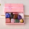10st/set Natural Stone Crystal Gemstone Chakras Healing Stone Quartz Mineral Ornaments Home Decoration Gifts Box For Children Gift Set