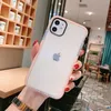 Double couleur transparente Clair Clair TPU TPE Air Air Cushion Drop Full Protective Shockproof Back Back pour iPhone 14 13 12 MINI 11 PRO M5699616