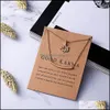 Other Pendant Necklaces Pendants Jewelry Women Bohemia Simple Clavicle Chain Necklace Butterfly Dragonfly Elephant Circle Fashion Chic Wholesale 6odh