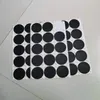 Round Black Rubber Coaster Pad Self Adhesive Cup Bottom Stickers For 15oz 20oz 30oz Tumblers Protective Non-slip Pads 2021