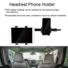 2 in1 Auto Car Back Seat Headrest Hook Hanger Storage Car Phone Holder Dual Mount Fit For Pad Tablet