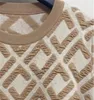 Pullover di lusso Maglioni firmati da donna Felpe con cappuccio Lettere di marca Moda Donna Casual Girocollo Maglione a maniche lunghe Felpa di alta qualità