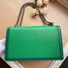 Women Luxurys Designers Bags 2021 Fashionable one-shoulder messenger bag shiny classic color matching retro comfort Number:400249 size 28*18*9cm