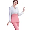 Pantaloni a due pezzi da donna Elegante giacca blazer primavera autunno e tailleur pantalone donna donna formale lavoro d'ufficio affari 2 set taglia grande