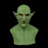 Nova máscara de palhaço do Dia das Bruxas, máscara de goblins amarelos, máscara de terror de Halloween, fantasia assustadora, adereços de festa de cosplay 200929