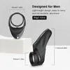 Penis vibrerende ring voor mannen vibrators siliconen cock ring vertraging ejaculatie erectie vibrerende slot ring langdurig seksspeelgoed