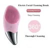 Escova de limpeza facial À Prova D 'Água Sonic Face Brush Escova De Profundo Limpeza Pele Massager Pele Customing Ferramentas de cuidados com a pele