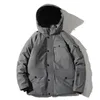 CHAIFENKO hiver nouveau chaud à capuche veste Parkas manteau hommes automne mode Streetwear décontracté Parka hommes épais coupe-vent manteau hommes 210222