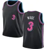 55 14 Dwyane 3 Wade Jersey Jimmy 22 Butler Basketbal Jerseys Roze Blue Men Dames Jeugd Kinderen